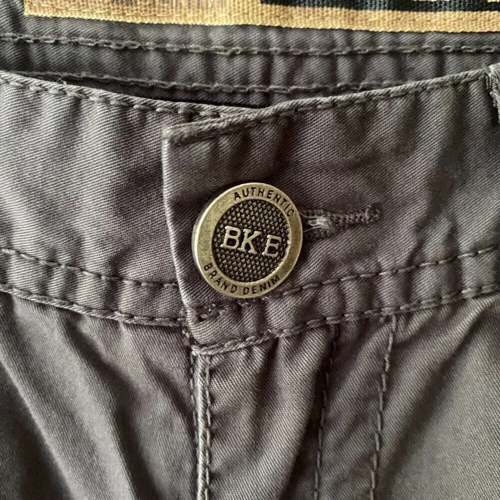 BKE Denim Aiden Chino Pants Size 29 - 29x32 (31x31) Mid Rise Straight Leg Buckle